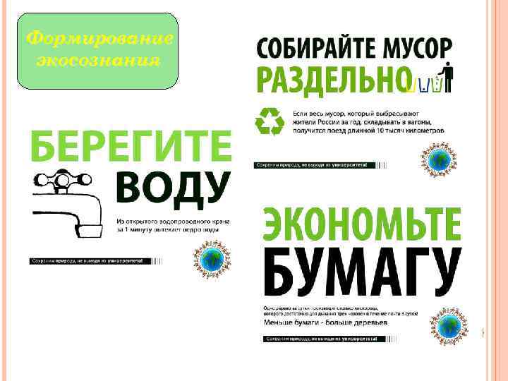 Формирование экосознания 