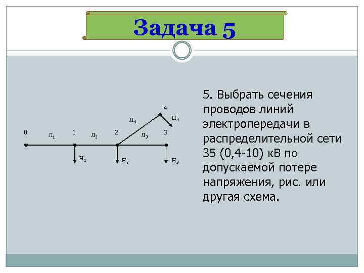 Задача 5 4 Н 4 Л 4 0 Л 1 1 Л 2 Н