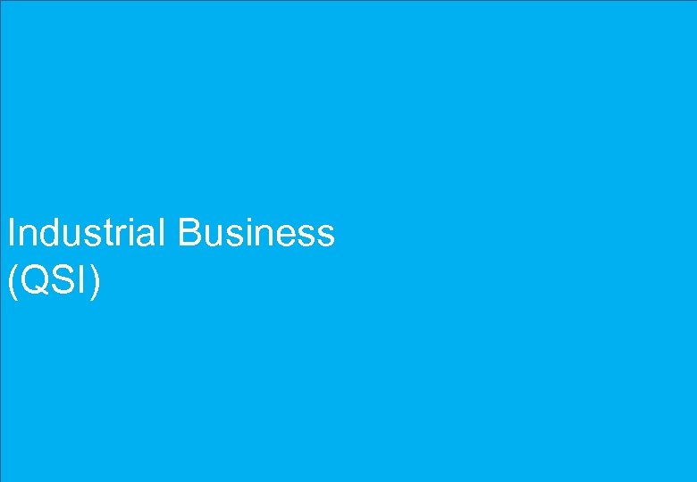 Industrial Business (QSI) 