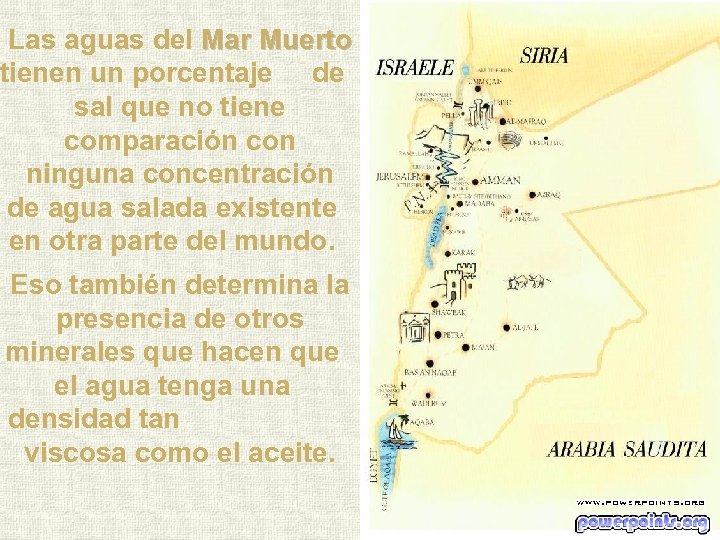 Las aguas del Mar Muerto tienen un porcentaje de sal que no tiene comparación