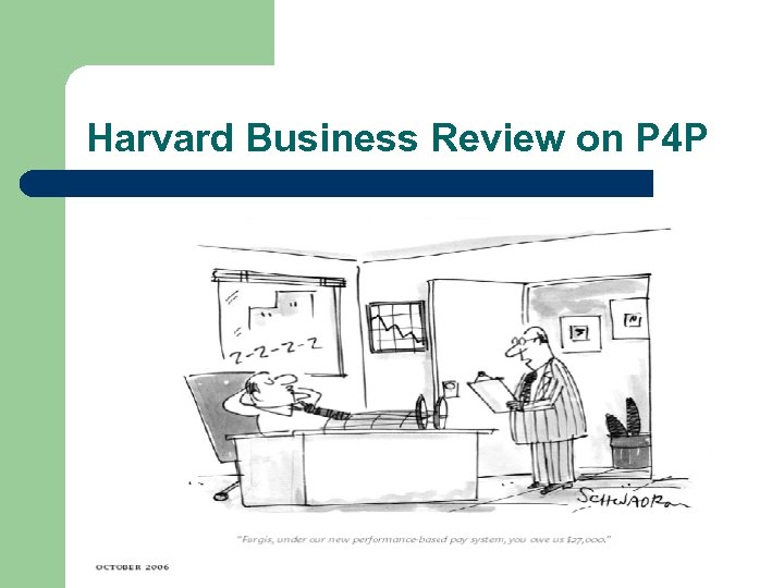 Harvard Business Review on P 4 P 