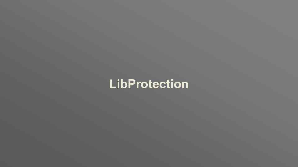 Заголовок Lib. Protection ptsecurity. com 