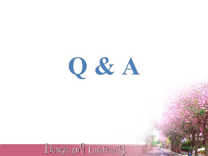 Q&A 