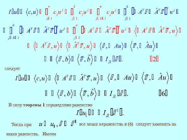 следует В силу теоремы 1 справедливо равенство Тогда при знаки равенства. Имеем все знаки