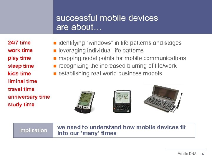 successful mobile devices are about… 24/7 time work time play time sleep time kids