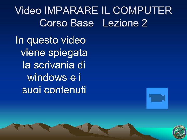 Video IMPARARE IL COMPUTER Corso Base Lezione 2 In questo video viene spiegata la