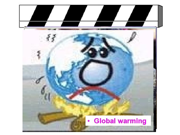 Deforestation poorpollution air sanitation starvation 沙漠化 • Global desertification water pollution warming 滥砍滥伐 公共卫生