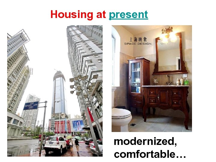 Housing at present modernized, comfortable… 