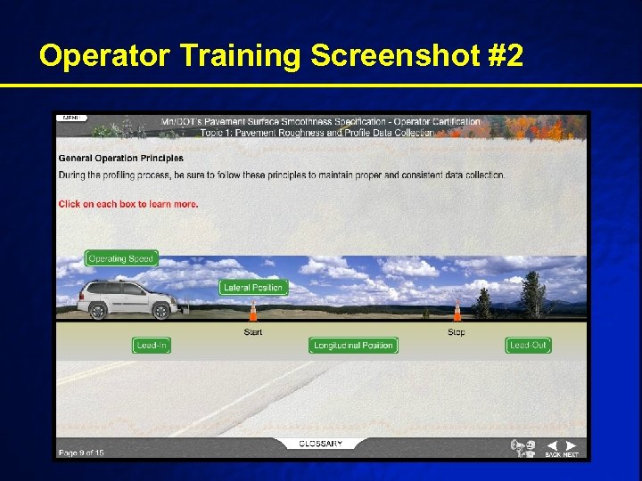 Operator Training Screenshot #2 
