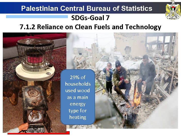 Palestinian Central Bureau of Statistics SDGs-Goal 7 7. 1. 2 Reliance on Clean Fuels