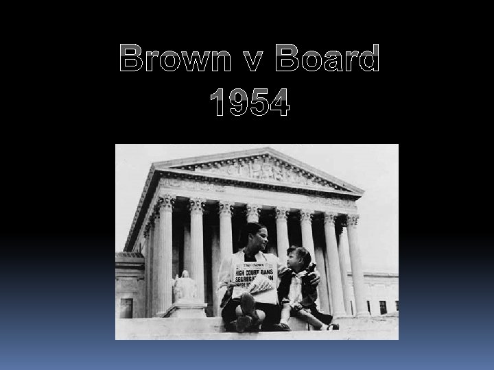 Brown v Board 1954 