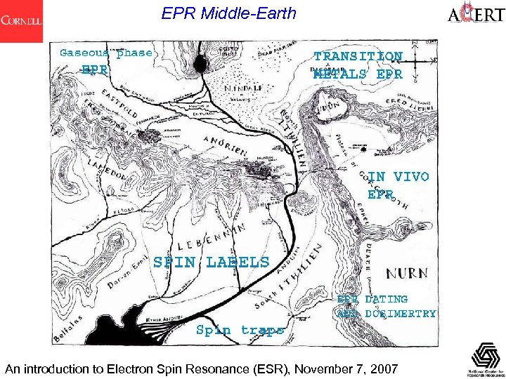 EPR Middle-Earth An introduction to Electron Spin Resonance (ESR), November 7, 2007 