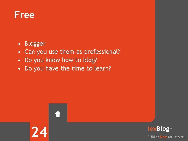 Free • • Blogger Can you use them as professional? Do you know how