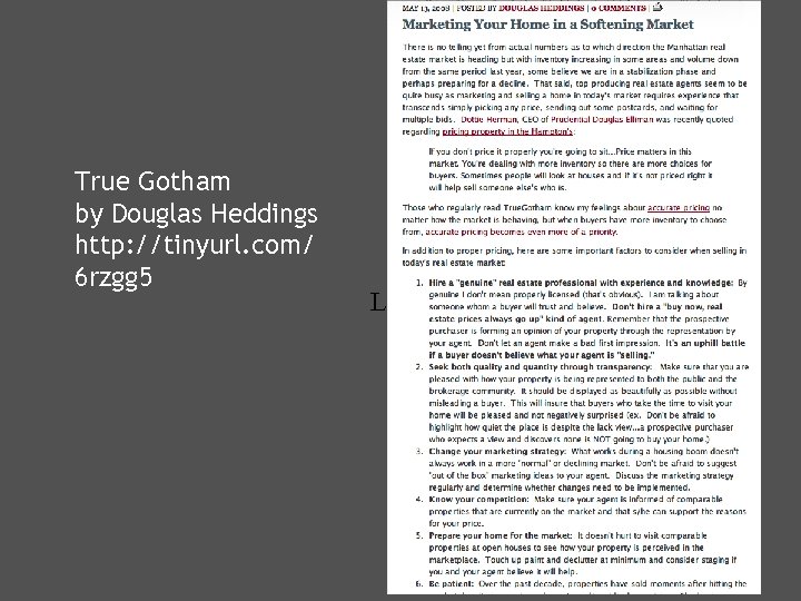 True Gotham by Douglas Heddings http: //tinyurl. com/ 6 rzgg 5 Legal 