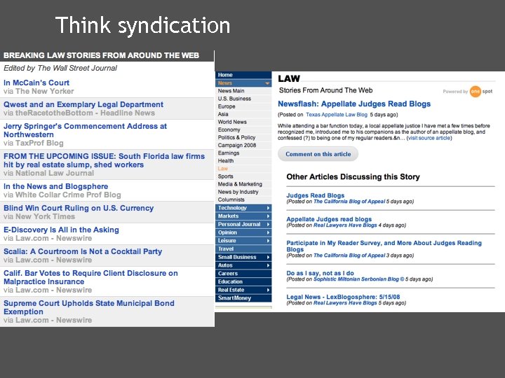 Think syndication Th 