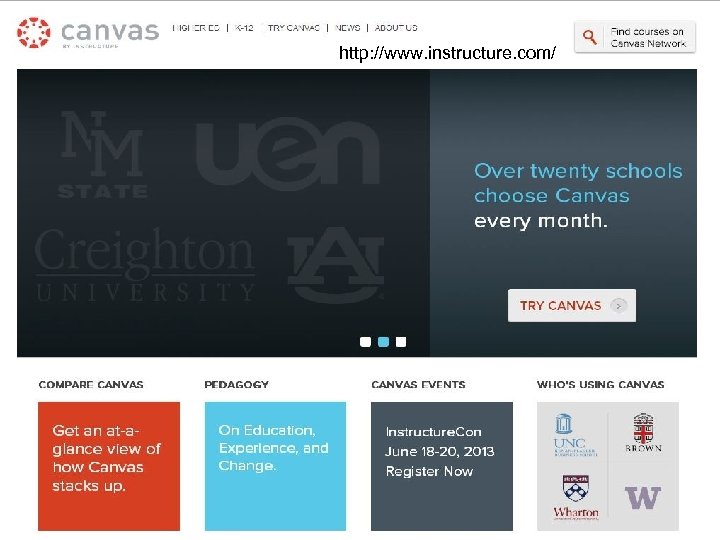 http: //www. instructure. com/ 