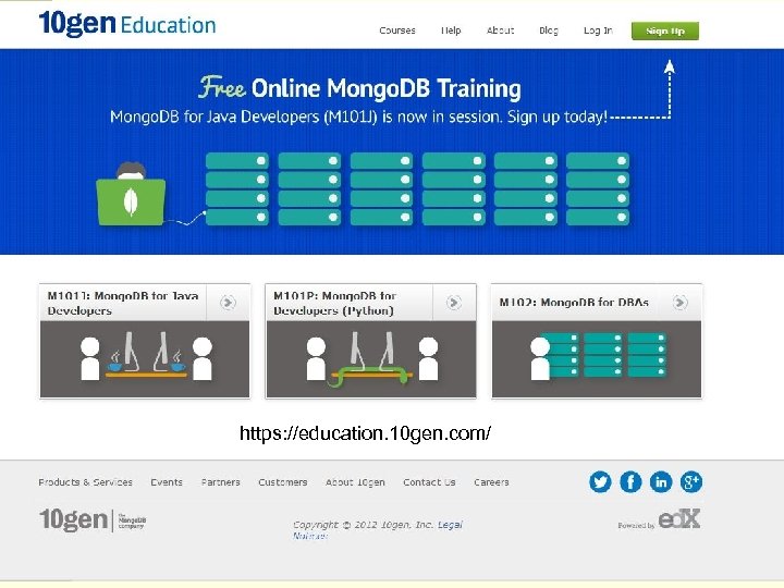 https: //education. 10 gen. com/ 