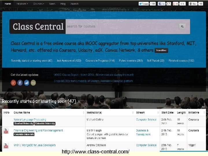 http: //www. class-central. com/ 