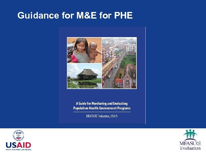 Guidance for M&E for PHE 