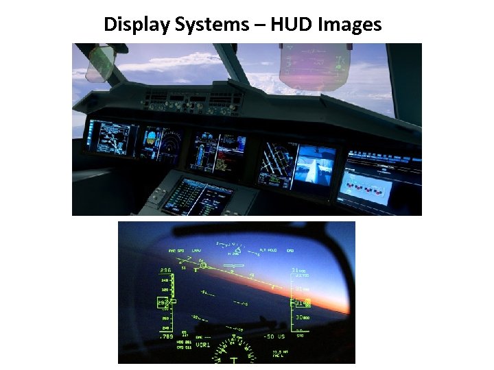 Display Systems – HUD Images 