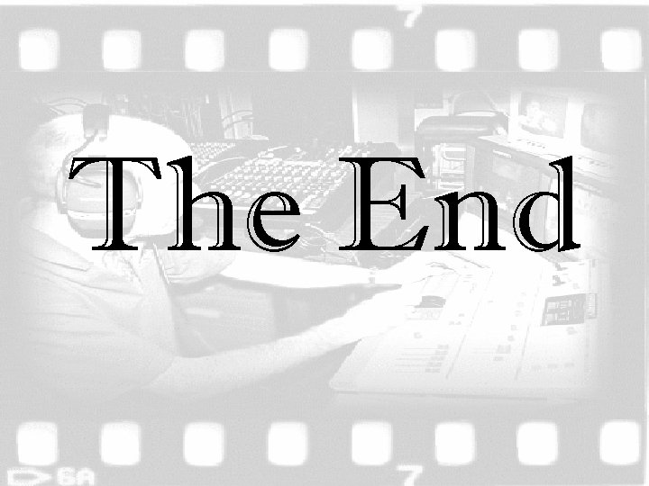 The End 