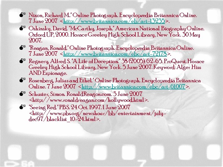 M Nixon, Richard M. . 