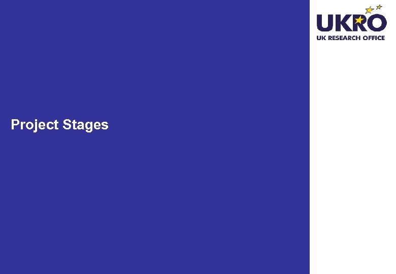 Project Stages 