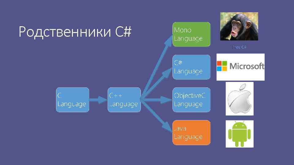 Родственники C# 