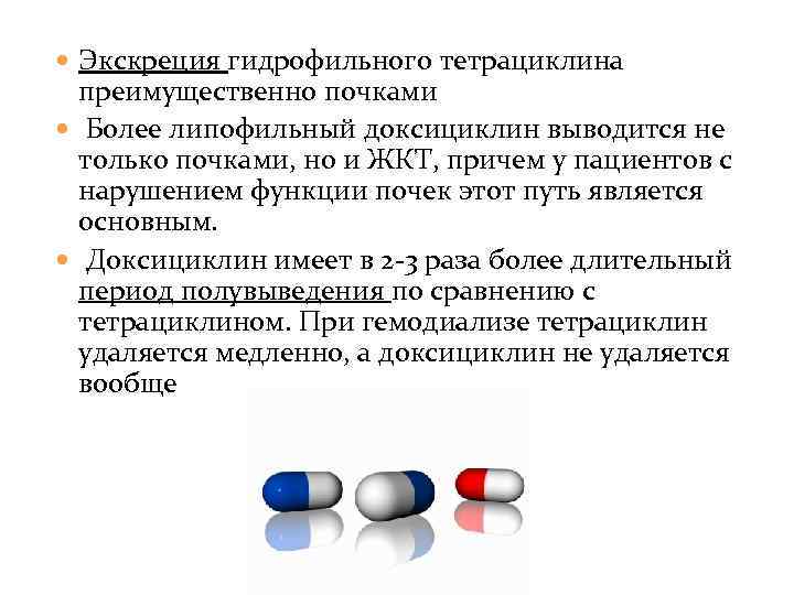 Доксициклин какая группа антибиотиков