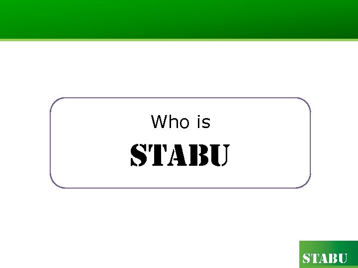 Who is stab. U 
