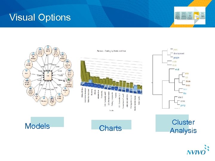 Visual Options Models Charts Cluster Analysis 