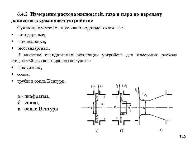 Какое из си не входит в структурную схему измерения расхода по перепаду на сужающем устройстве