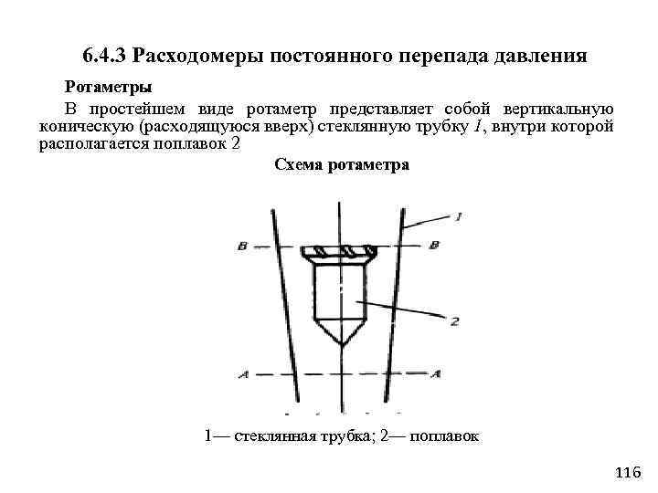 Схема подключения ротаметра