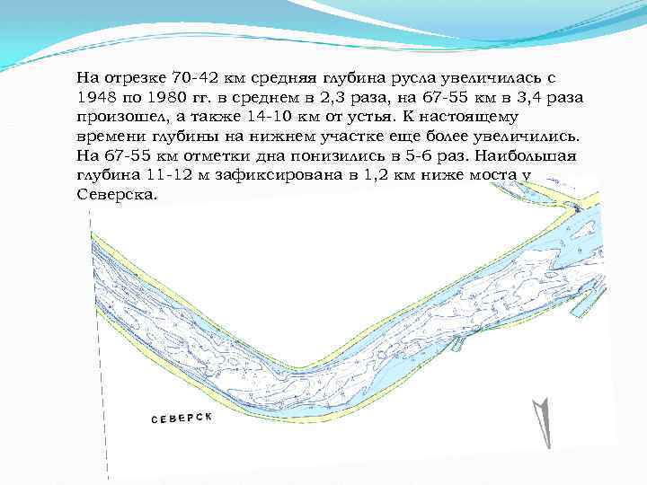 Карта глубин томь кемерово