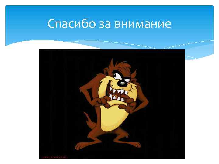 Спасибо за внимание 