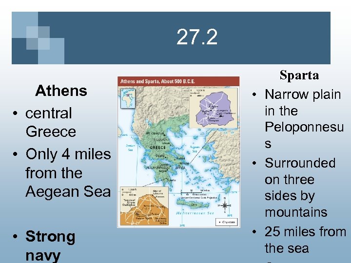 27. 2 Athens • central Greece • Only 4 miles from the Aegean Sea