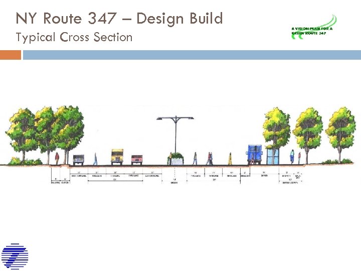 NY Route 347 – Design Build Typical Cross Section 