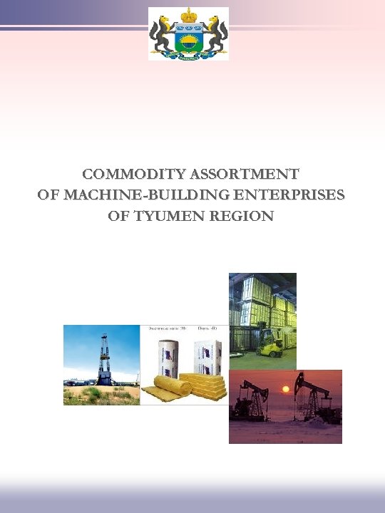 COMMODITY ASSORTMENT OF MACHINE-BUILDING ENTERPRISES OF TYUMEN REGION 