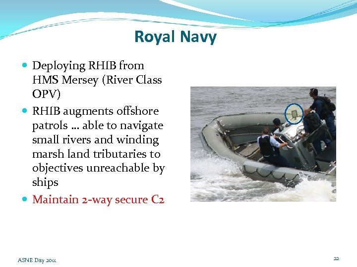 Royal Navy Deploying RHIB from HMS Mersey (River Class OPV) RHIB augments offshore patrols