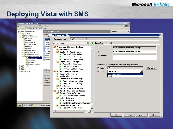 Deploying Vista with SMS 