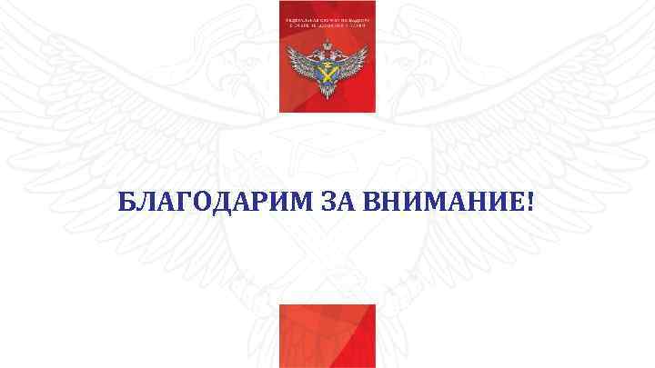 БЛАГОДАРИМ ЗА ВНИМАНИЕ! 