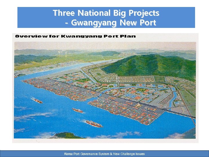 Three National Big Projects - Gwangyang New Port Korea Port Governance System & New