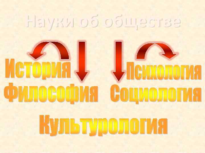 Науки об обществе 
