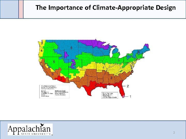 The Importance of Climate-Appropriate Design 2 