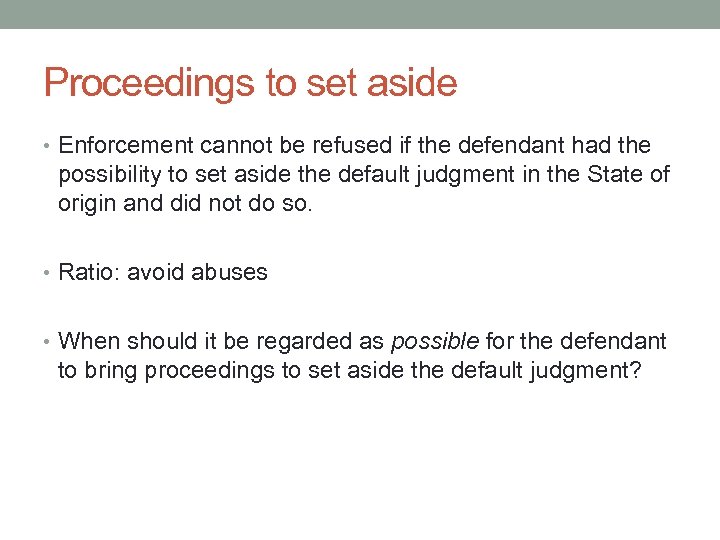 Enforcement Of Judgments In Eu Pil Giovanni Zarra