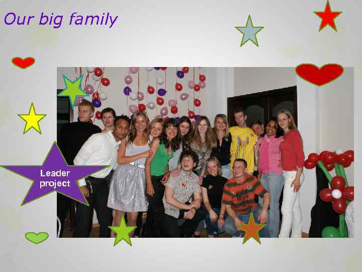 Our big family Leader project 