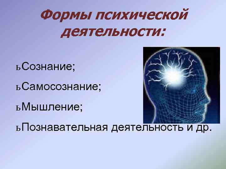 Психическая деятельность человека. Формы психической деятельности. Основные формы психической деятельности. Формы психической активности. Сложные формы психической деятельности.