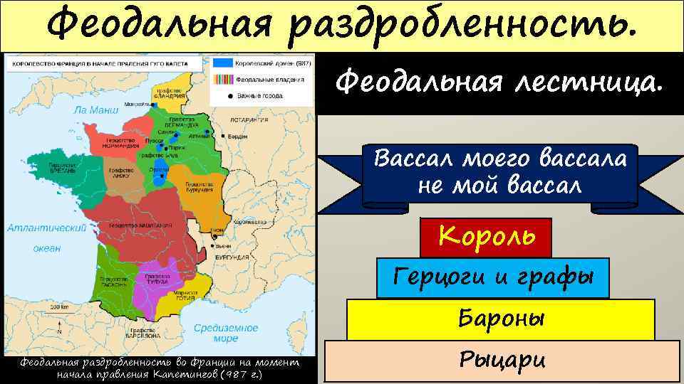 Западная европа в период раздробленности