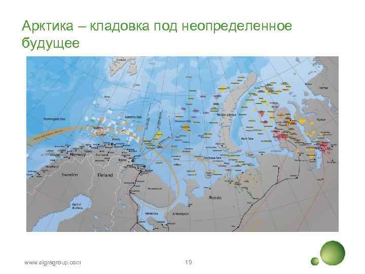 Арктика – кладовка под неопределенное будущее www. sigragroup. com 19 