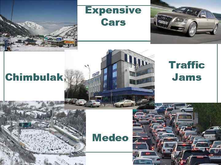 Expensive Cars Traffic Jams Chimbulak Medeo 